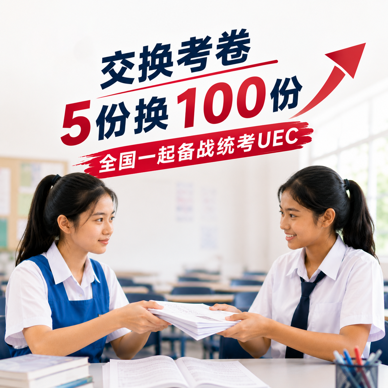 诚邀2026准初中/高中统考生交换预考题！