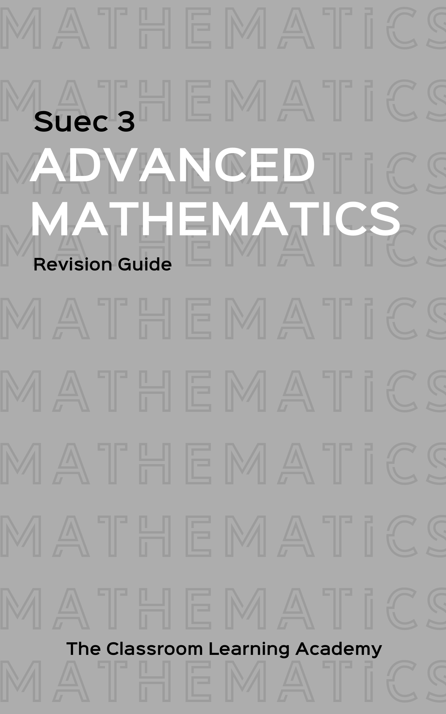 Advanced Math 高三高数 SUEC3